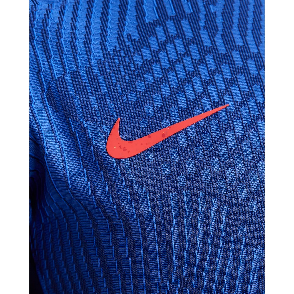 Nike USWNT Dri-FIT ADV Match Jersey Womens Large Blue Textured Soccer Shirt - Picture 6 of 7
